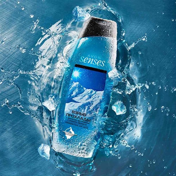 Шампунь-гель для душа для мужчин "Взрыв прохлады", 500 мл Шампунь-гель для душа для мужчин "Взрыв прохлады", 500 мл