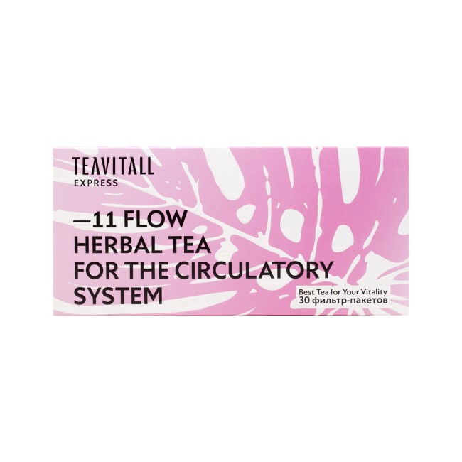 TeaVitall Express Flow 11, 30 фильтр-пакетов