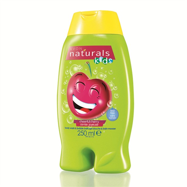 Детский гель для душа/пена для ванн "Вишневая радость", 250 мл