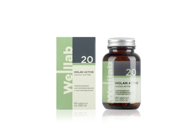БАД Welllab HOLAN ACTIVE, 60 капсул