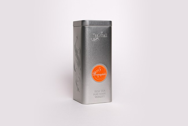 Teavitall Banquet 5, металлическая банка 100 г Teavitall Banquet 5, металлическая банка 100 г