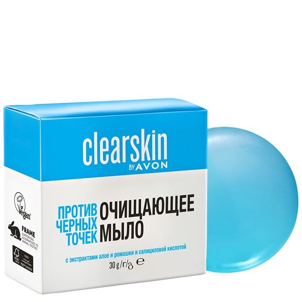 Очищающее мыло "Против черных точек", 30 г