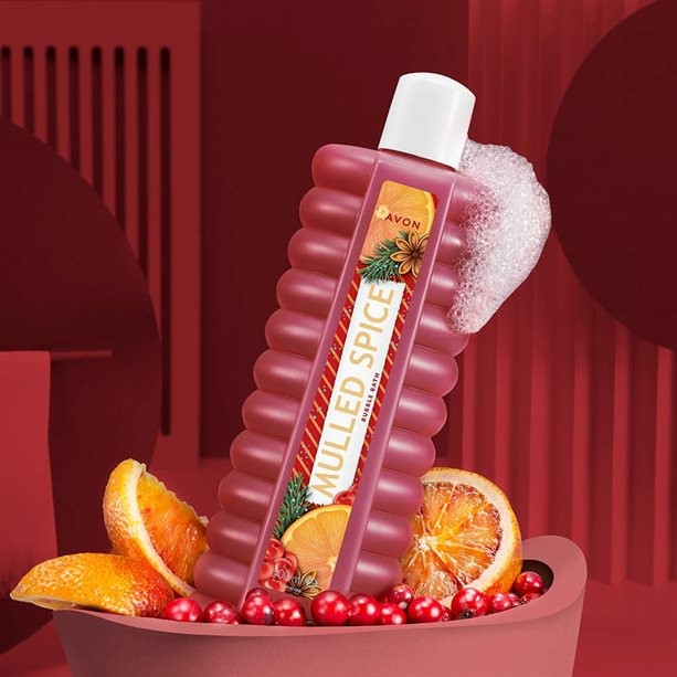 Пена для ванн "Пряный апельсин и клюква", 500 мл